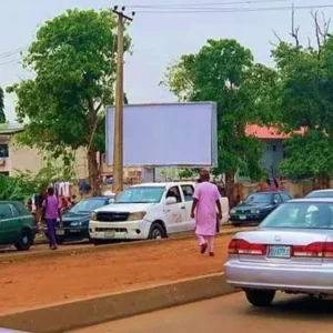 Backlit billboard advertising Abuja