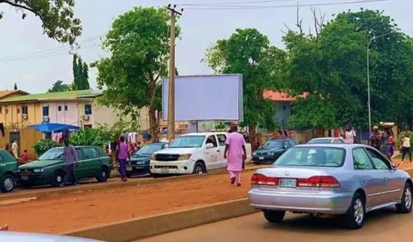 Backlit billboard advertising Abuja