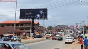 Uwaila Unipole billboard campign in Benin City