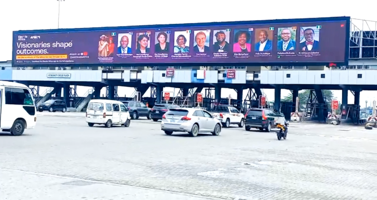 Elevate Africa LED Billboard Campaign at Lekki Toll Gate, Lagos