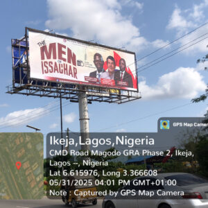 Unipole Billboard along CMD road Magodo phase 2, Ikeja Lagos
