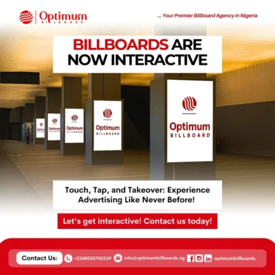 Billboards just got smarter! 🚀 Engage, interact, and captivate your audience like never before